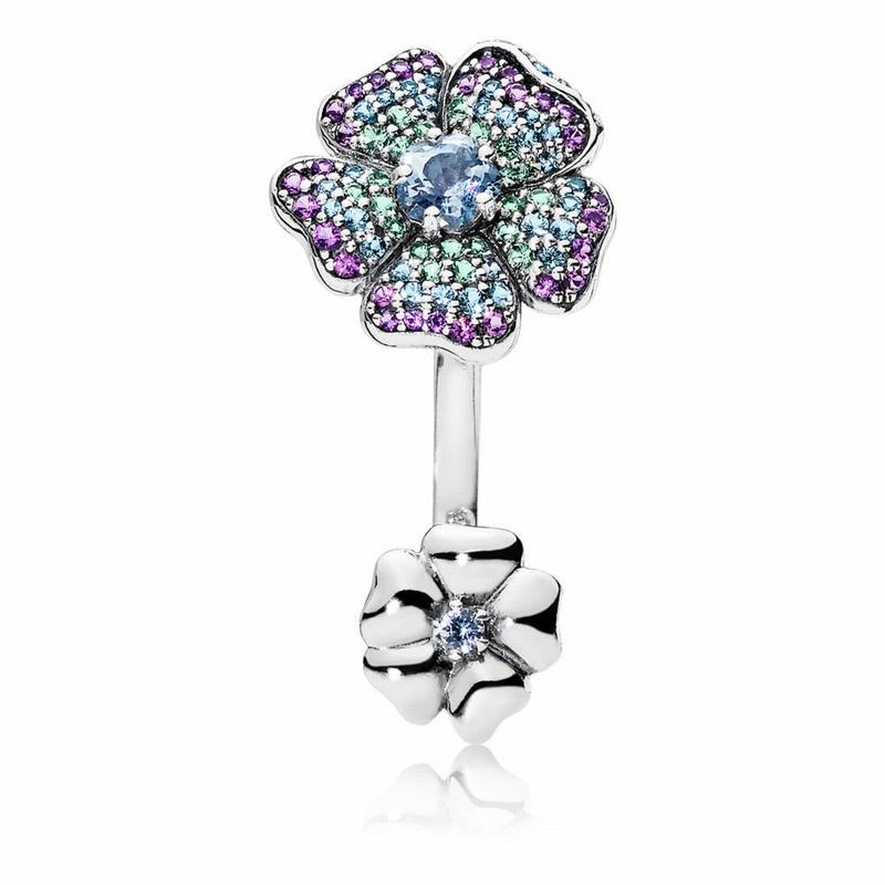 Pandora Glorious Blooms Stackable Ring Silver Egypt VE4156287